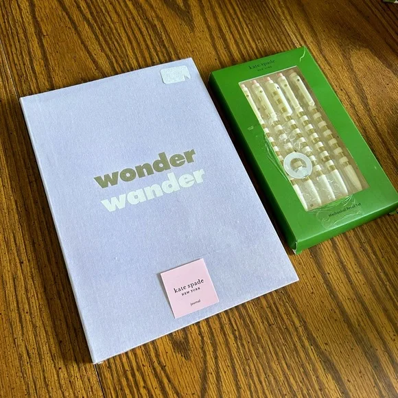 Kate Spade Pencils & Notebook - Picture 1 of 5
